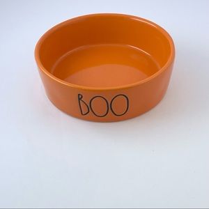 Rae Dunn Halloween Pet Bowl “Boo”